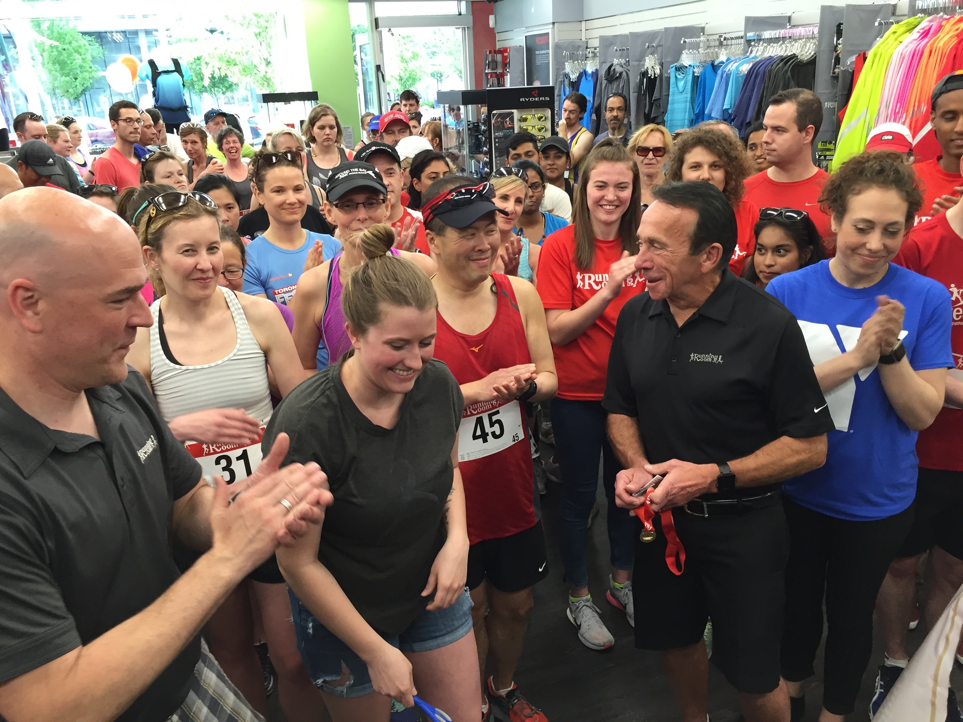 Header Image Running Room Clinics Scotiabank Toronto