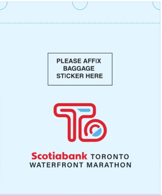 How does baggage check work? Canada Running Series